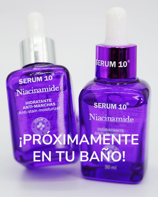 Sérum 10 Niacinamida Despídete de una Piel Apagada